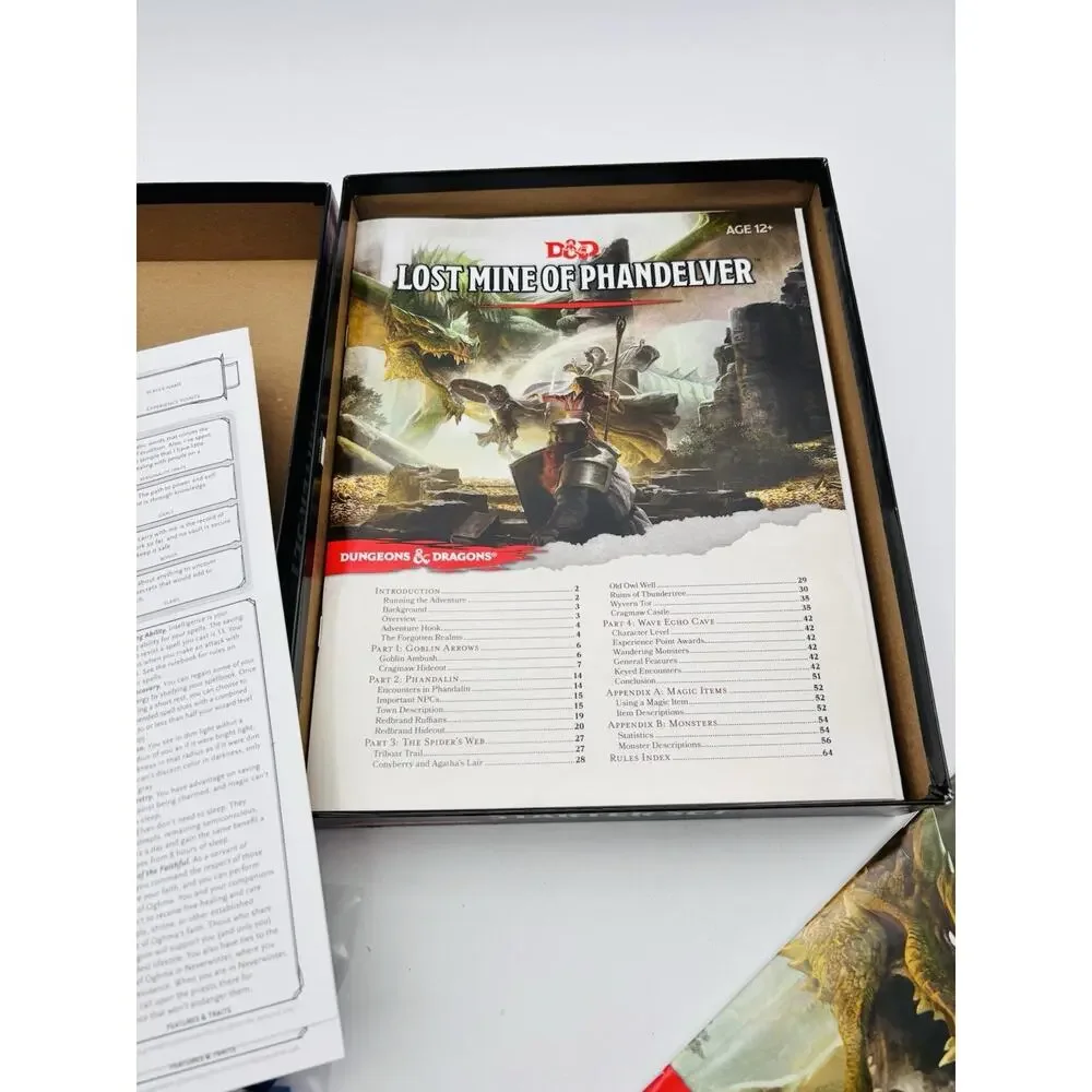Wizards of the Coast Dungeons & Dragons Starter Set - Open Box Complete